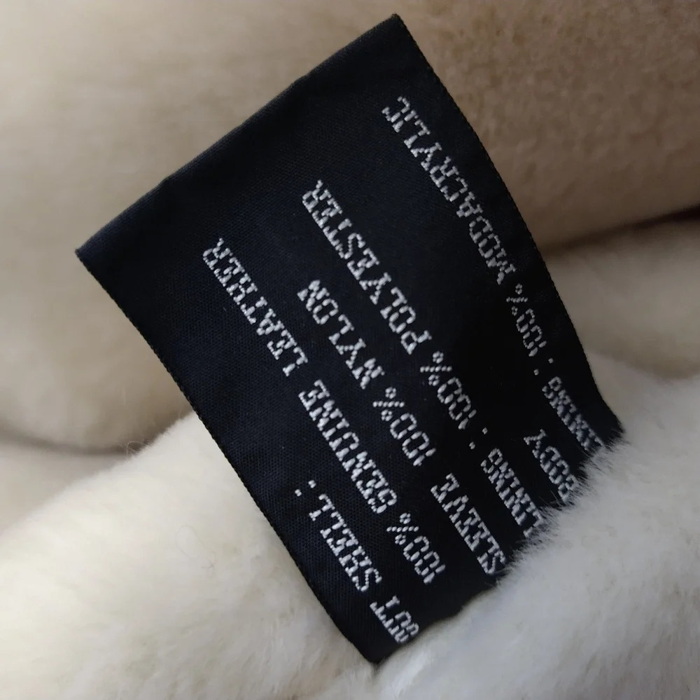 Gorgeous shearling suede winter coat EUC ❤️ - Picture 13 of 16